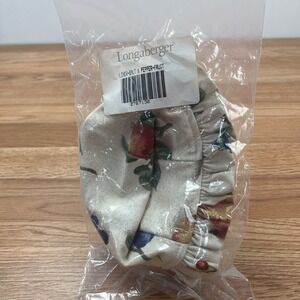 Longaberger Fabric Liner for Salt & Pepper Basket in Fruit Medley‎ 2767130 NEW